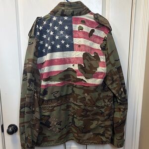 American Flag Cammo Jacket